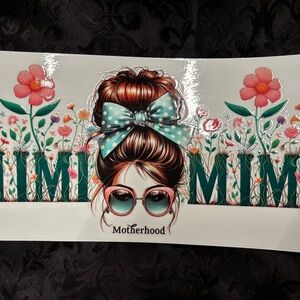 Set of 5 UVDTF MOM Transfer Sticker